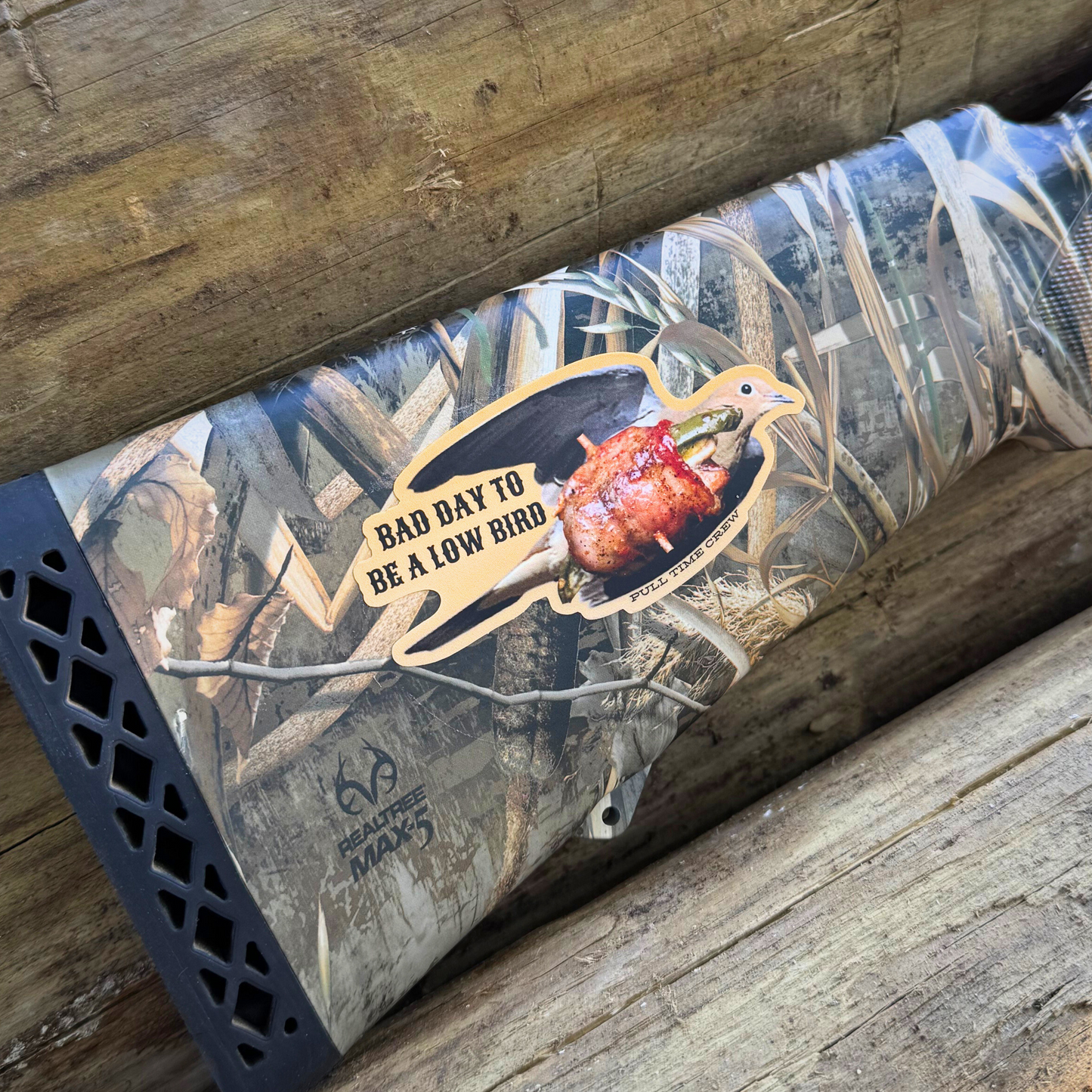 NEW | Pull Time Sticker | Bad Day To Be A Low Bird