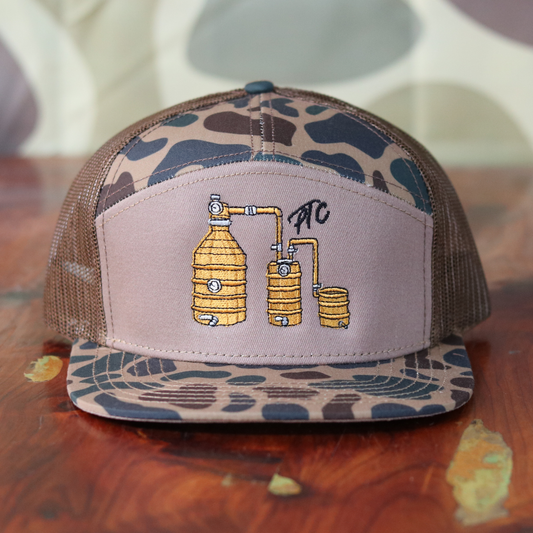 Pull Time Hat | Moonshine Still | Old School Camo