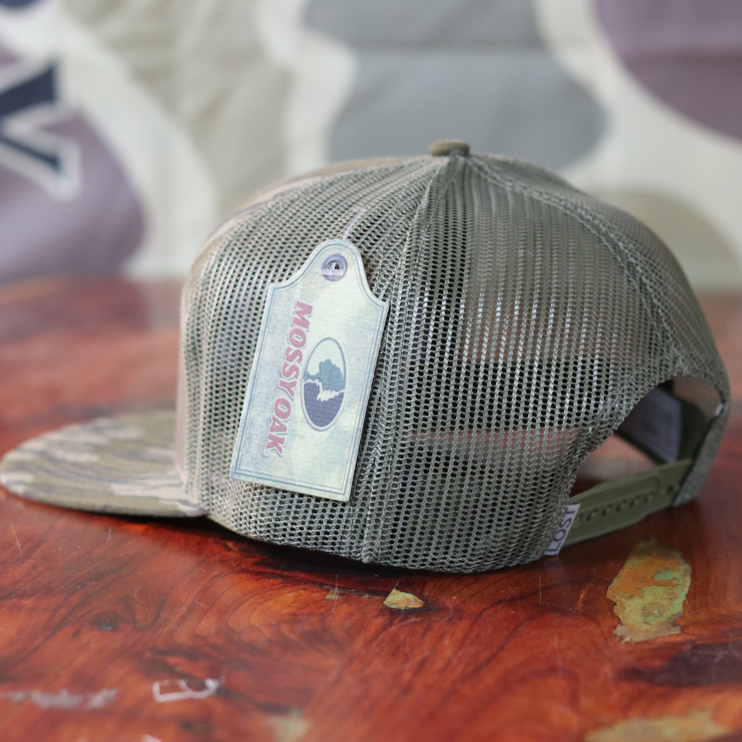Pull Time Hat | Green Wing Teal | 7 Panel