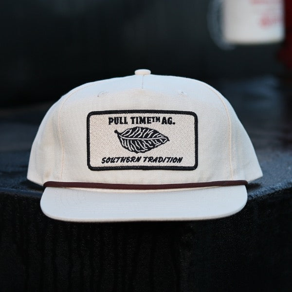 Pull Time AG. Patch Hat | Tobacco Leaf | Cream Rope