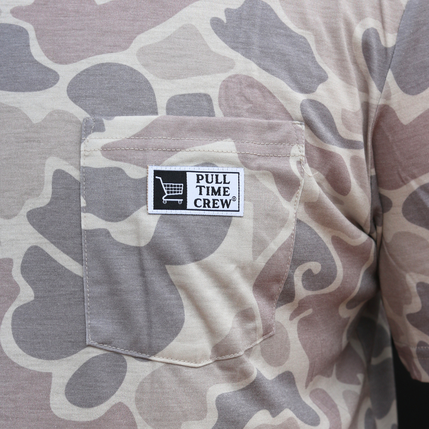 Grocery Shopping Shirt | Brown Camo