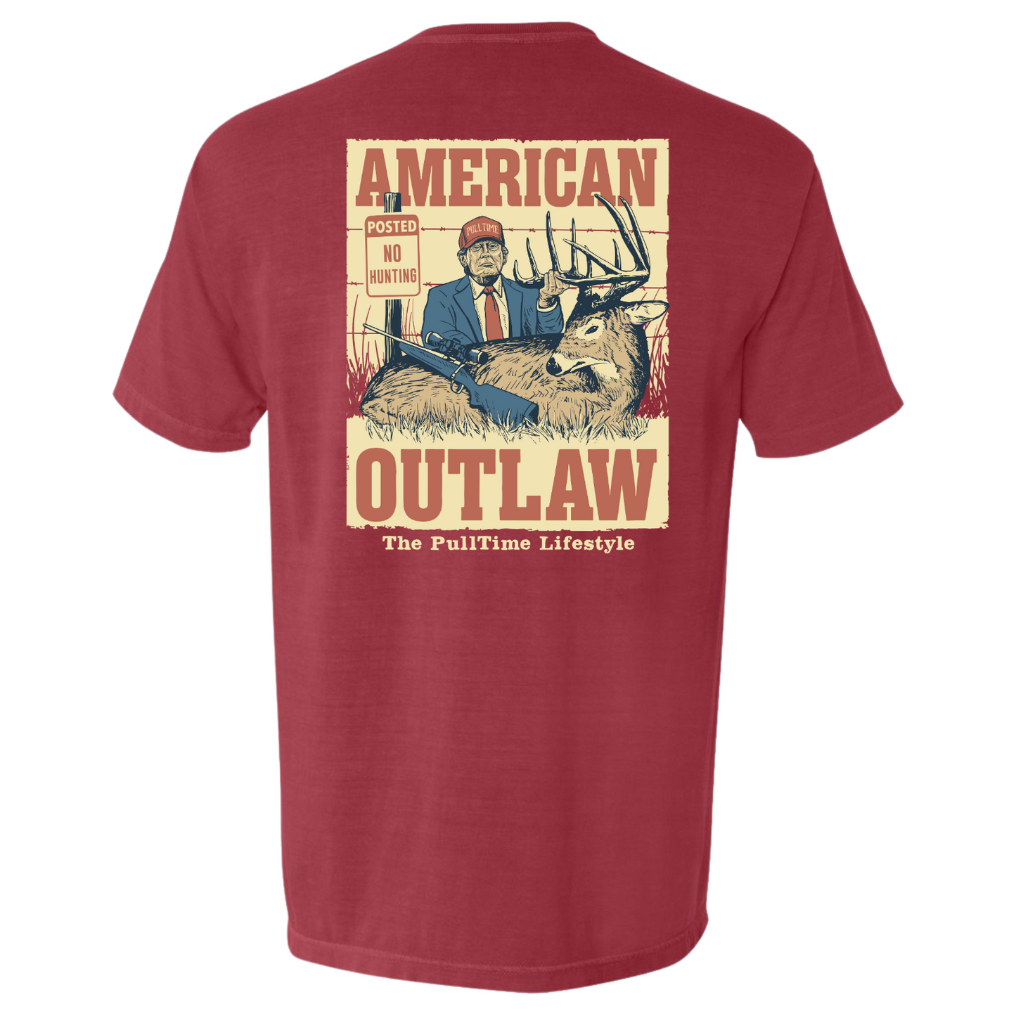 Pull Time Shirt | American Outlaw | Donald Trump