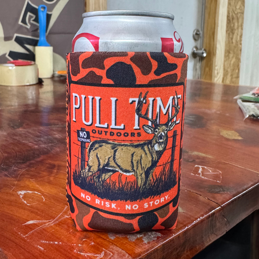 Pull Time Koozie | No Risk, No Story.
