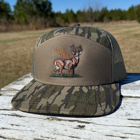 Pull Time Hat | Whitetail Buck | Mossy Oak Original Bottomland