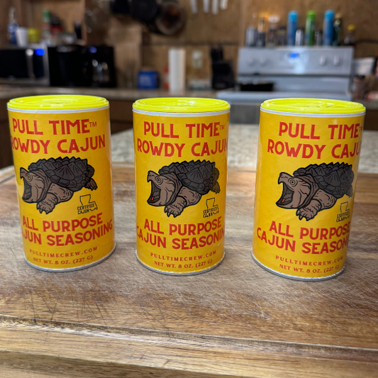 Pull Time Rowdy Cajun | All Purpose Cajun Seasoning | 8oz