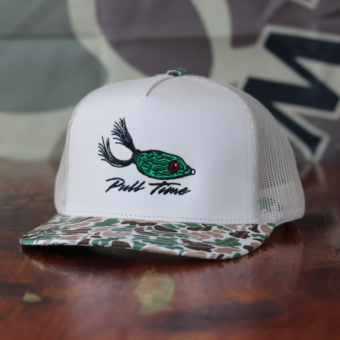 Pull Time Hat | Top Water Action | 5 Panel