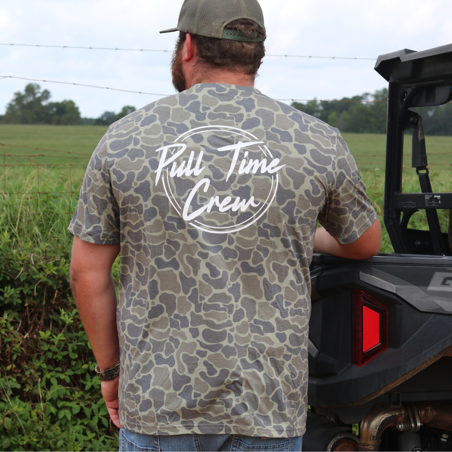 Grocery Shopping Shirt | Green Camo
