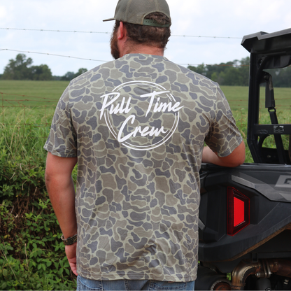 Grocery Shopping Shirt | Green Camo