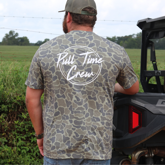 Grocery Shopping Shirt | Green Camo
