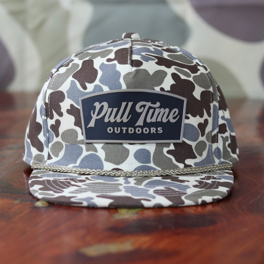 Pull Time Outdoors Hat | Old School Smoke