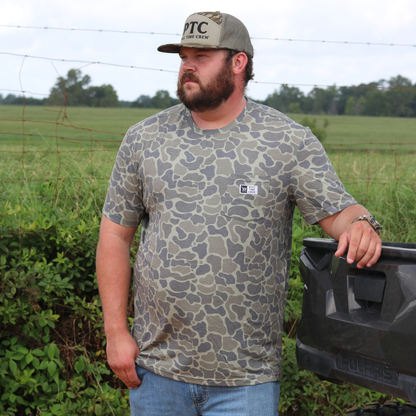 Grocery Shopping Shirt | Green Camo