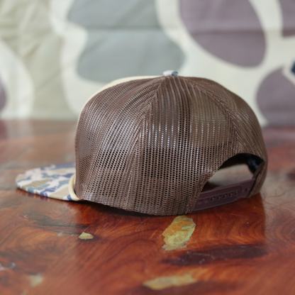 Pull Time Hat | Traveling Buck | Vintage Camo Rope