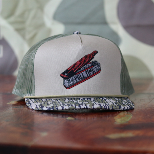Pull Time Hat | Box Call | Timber Camo