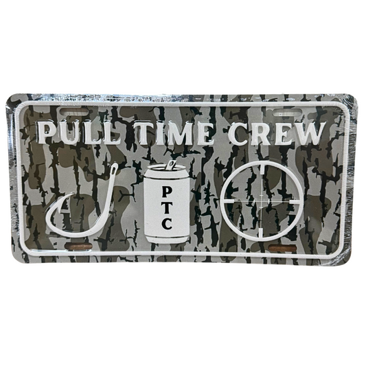 Pull Time™ Crew License Plate