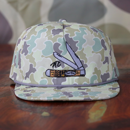 Pull Time Hat Trapper Knife | Dusty Green