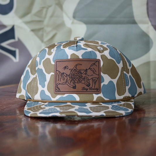 Pull Time Leather Patch Hat | Stay Rowdy