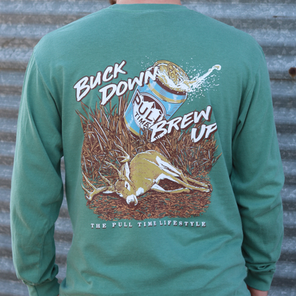 Pull Time Long Sleeve | Buck Down | Light Green