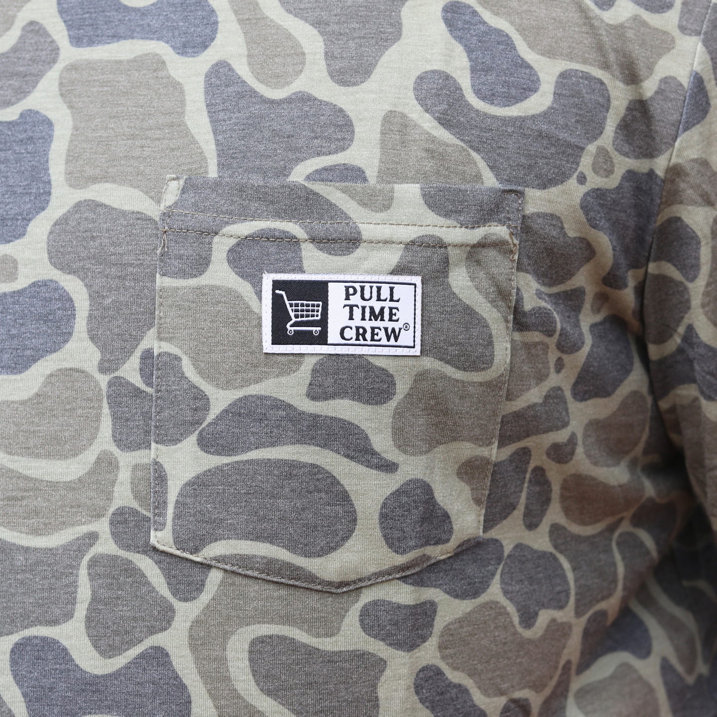 Grocery Shopping Shirt | Green Camo