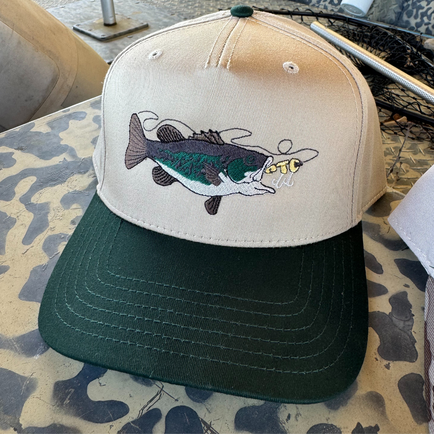 Pull Time Hat | Largemouth Bass | Hybrid Green
