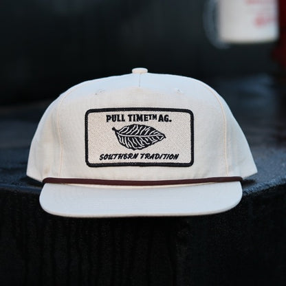 Pull Time AG. Patch Hat | Tobacco Leaf | Cream Rope