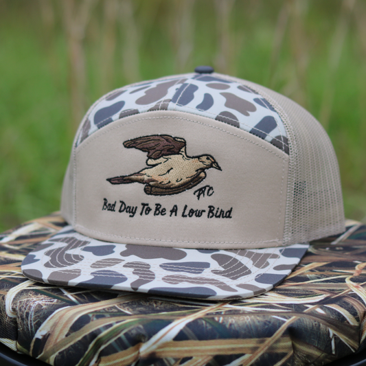 NEW | Pull Time Low Bird Hat | Old School Camo