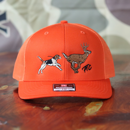 Pull Time Hat | Deer Dogs | Hunter Orange