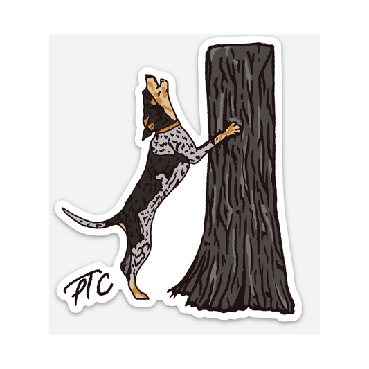 Pull Time Sticker | Bluetick Treeing