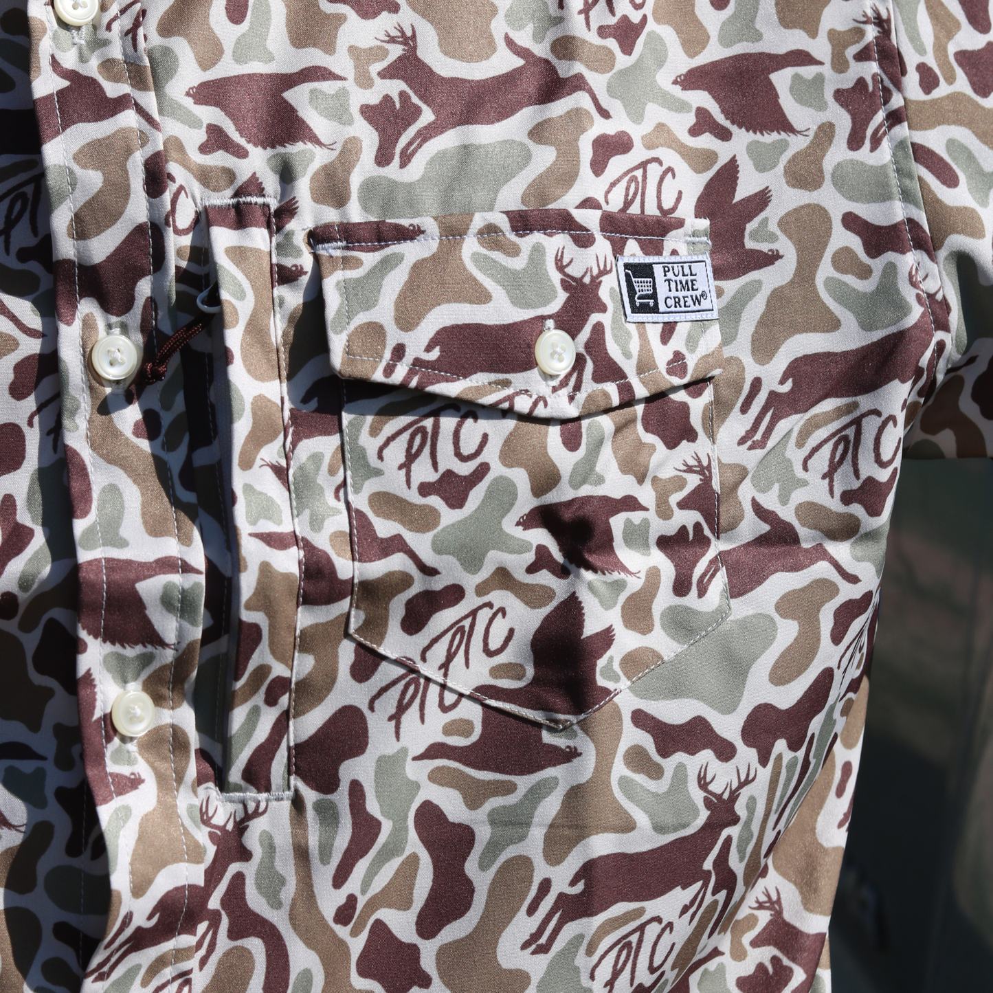 SALE | Pull Time Crew Performance Button Up