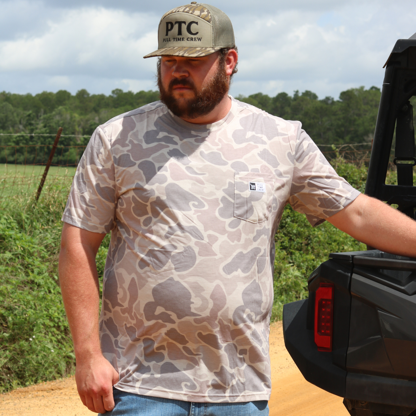 Grocery Shopping Shirt | Brown Camo