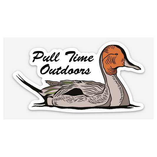 Pull Time Sticker | Pintail Duck