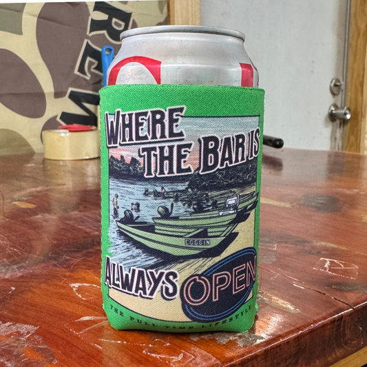 Pull Time Koozie | Where The Bar Is Always Open