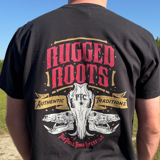 NEW | Pull Time Shirt | Rugged Roots | Hog Hunting