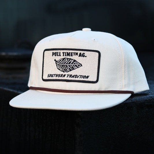 Pull Time AG. Patch Hat | Tobacco Leaf | Cream Rope