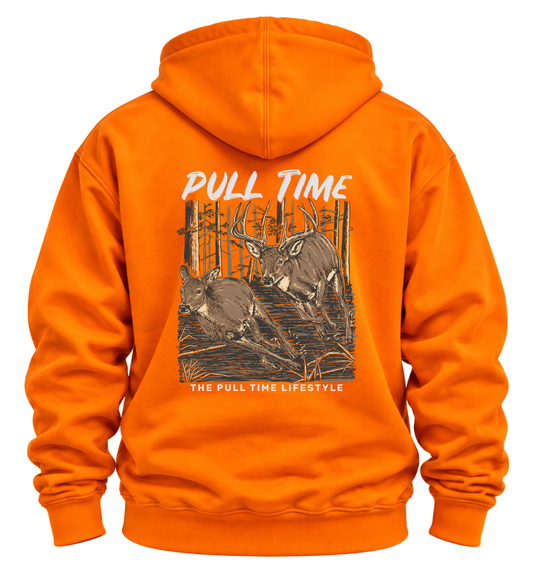 Pull Time Hoodie | Safety Orange