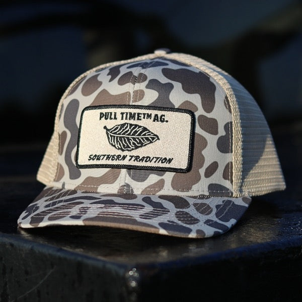 Pull Time AG. Patch Hat | Tobacco Leaf | Old School