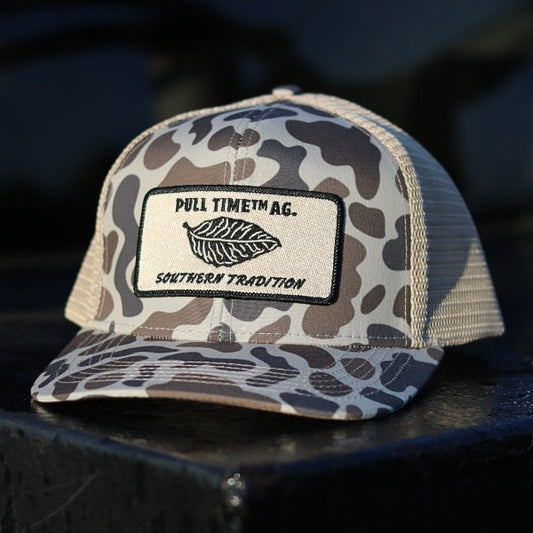 Pull Time AG. Patch Hat | Tobacco Leaf | Old School