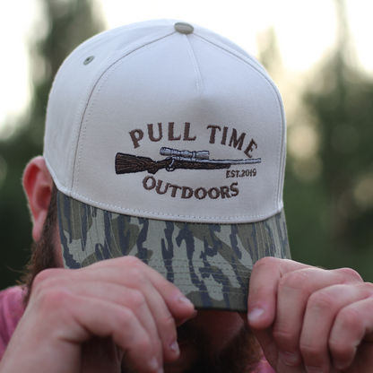 Pull Time Hat | Bolt Action Rifle | Mossy Oak Bottomland Hybrid