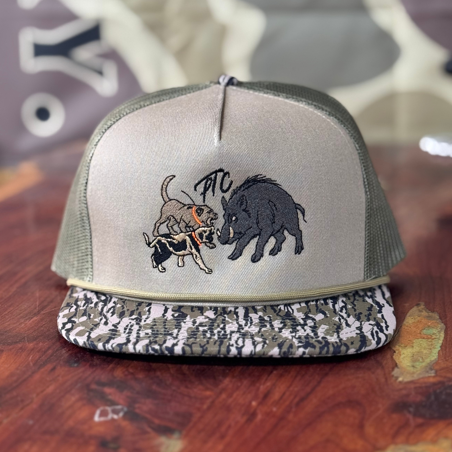 Pull Time Hat | Bayed Up | Green Timber
