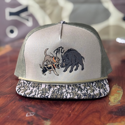 Pull Time Hat | Bayed Up | Green Timber