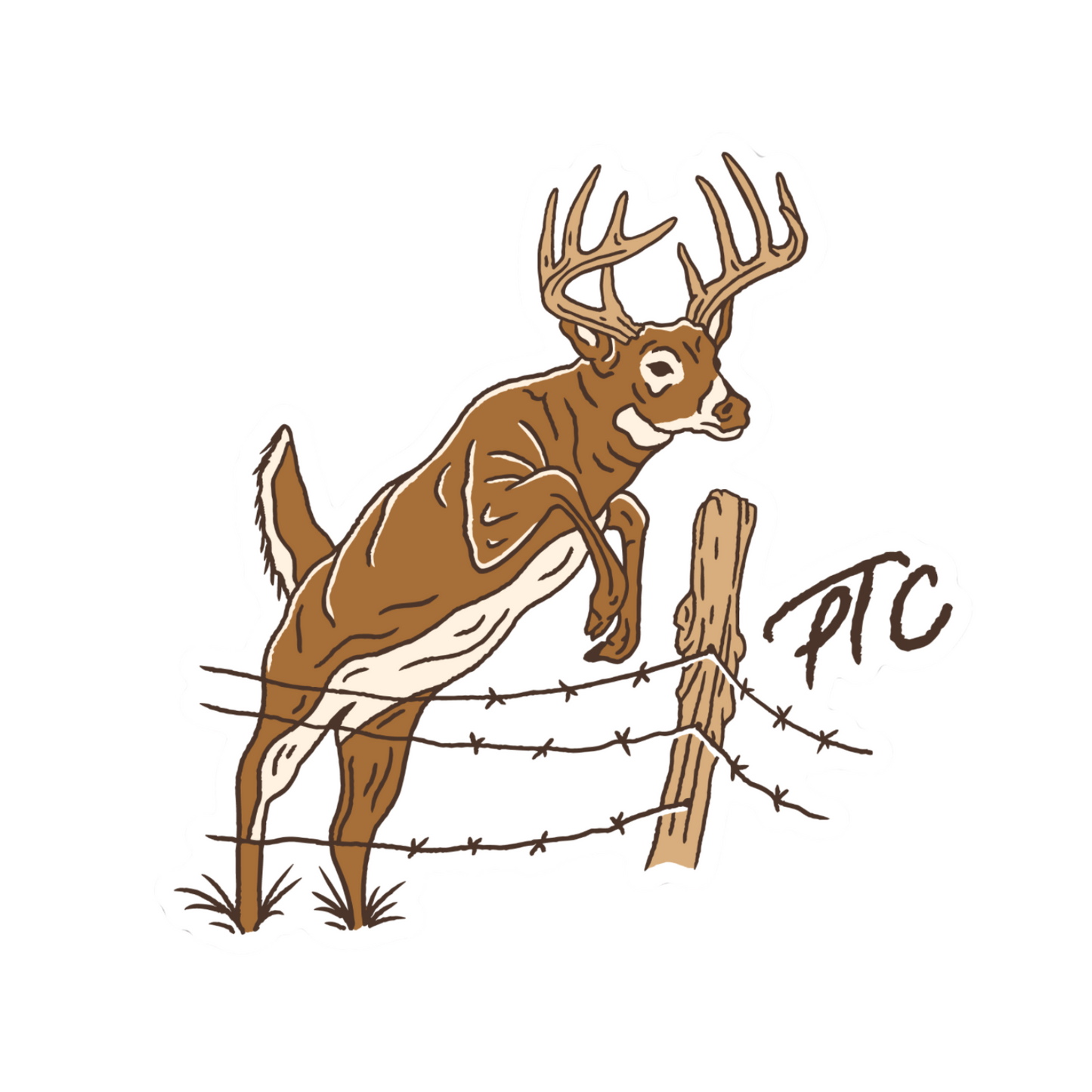 Pull Time Sticker | Travelling Buck