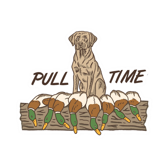 Pull Time Sticker | Mallard Limits